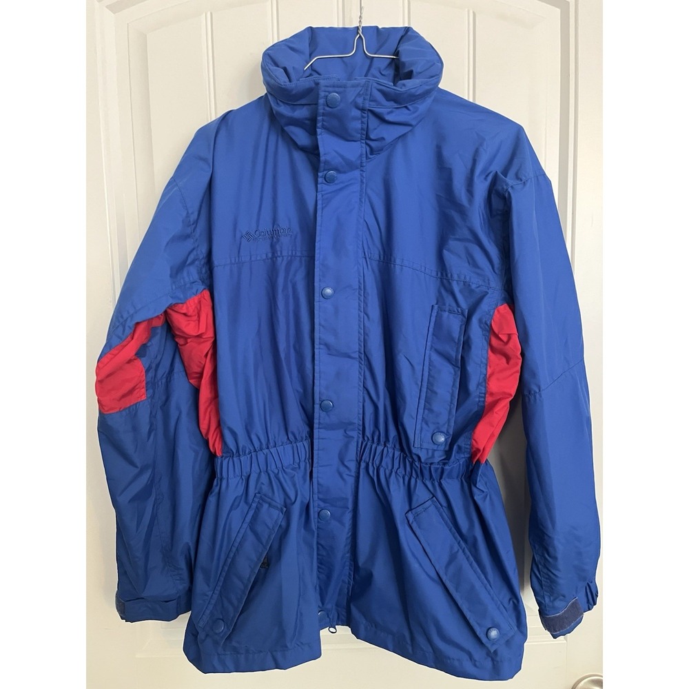 Columbia Sportswear Jacket Youth Boys Size L 14-16 Blue Winter Coat Parka 724
